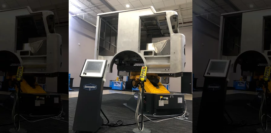 multi-axis positioner truck cab